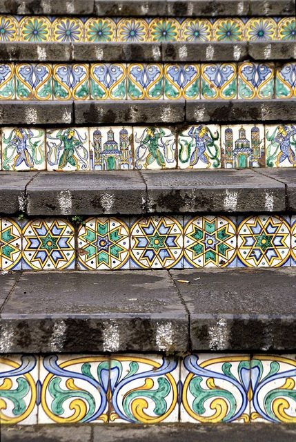 La scalinata di Caltagirone